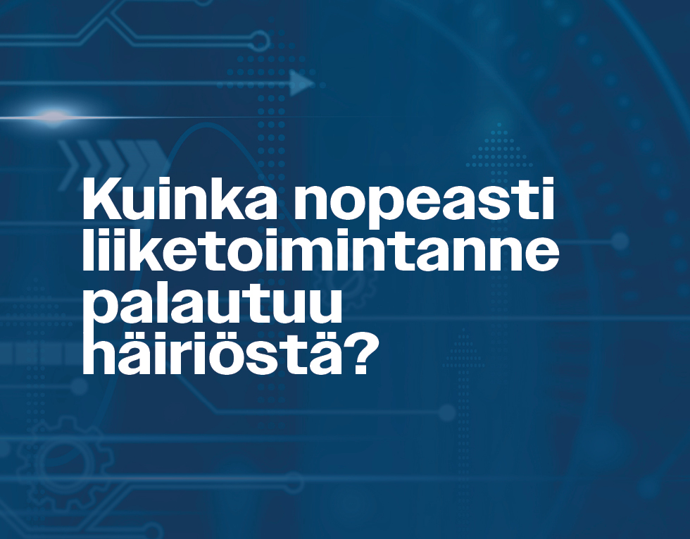 Palautumiskyvyn testaus tekee liiketoiminnan riskeistä näkyviä